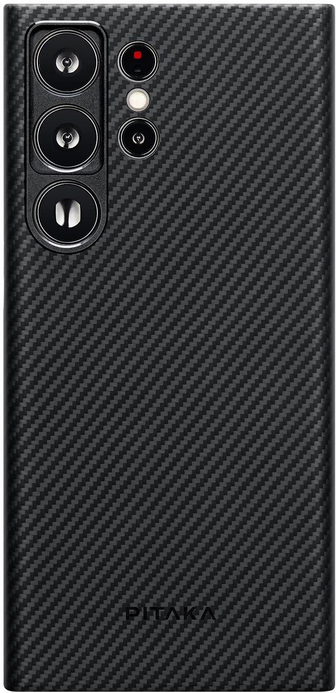 Чехол Pitaka MagEZ 3 Case для Galaxy S23 Ultra, кевлар черный