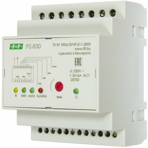 Реле контроля уровня PZ-830 (без датчиков) ЕА08.001.010 управление электроприводами скважинных насосных установок