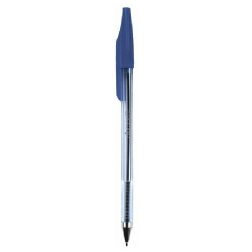 Ручка шариковая Attomex 0,7мм, с полупрозрачным корпусом, синяя / 50шт в упаковке / ручка / набор 50шт ручка шариковая синяя 50шт в упаковке ручка набор 50шт
