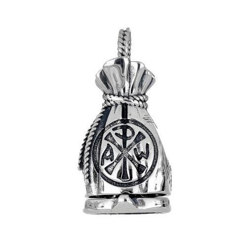 Подвеска Русские Мастерские, серебро, 925 проба, оксидирование