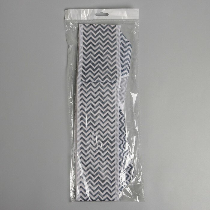 Органайзер для хранения белья «Симетро», 24 отделения, 32×32×10 см, цвет серый - фотография № 6