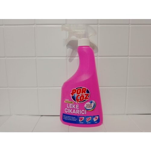 Пятновыводитель для одежды ковров мебели универсальный без отбеливателя спрей Премиум Porcoz 750мл / Распылитель для удаления пятен кофе чая жира Порчёз