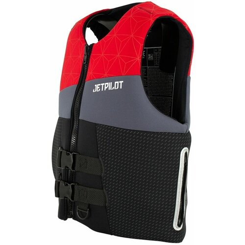 Жилет спасательный JetPilot Cause Neo Iso Red/Charcoal/Black, M спасательный жилет неопрен мужской jetpilot freeride f e neo iso 50n vest black marble s22 m