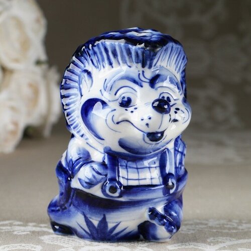 SUI Сувенир Ежик Озорник 11см микс гжель 721₽