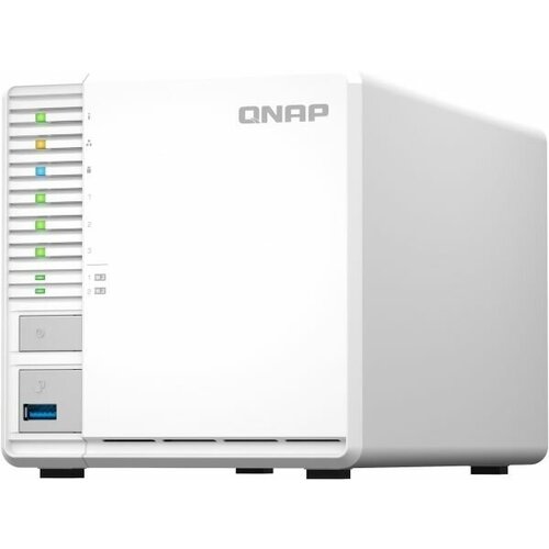 Сетевое хранилище NAS Qnap Original TS-364-8G 3-bay настольный Celeron N5095 сетевое хранилище qnap nas ts 473a 8g