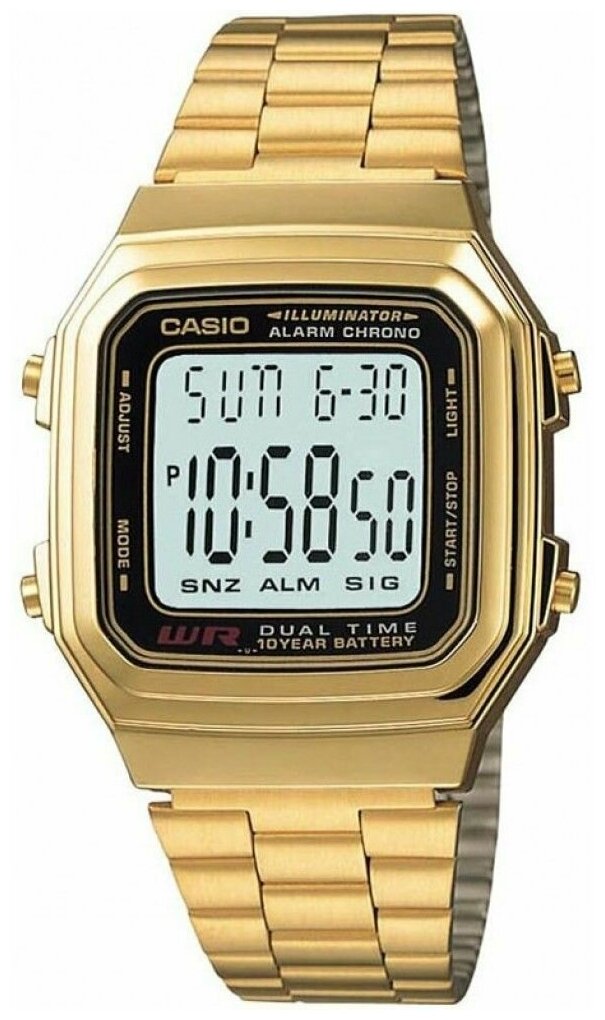 Наручные часы CASIO A178WGA-1A