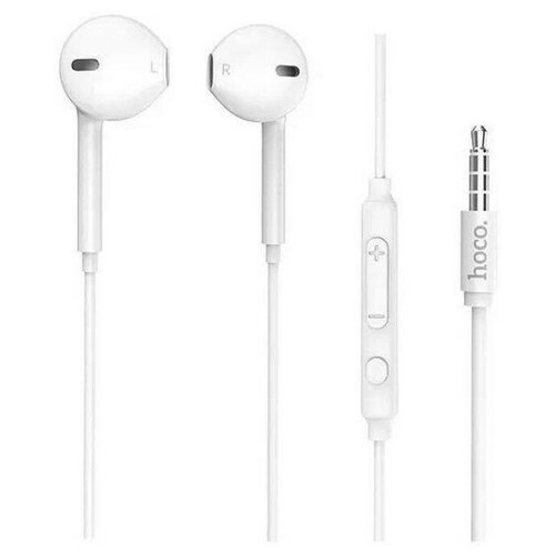 Наушники с микрофоном HOCO M101 35мм белый 24700₽