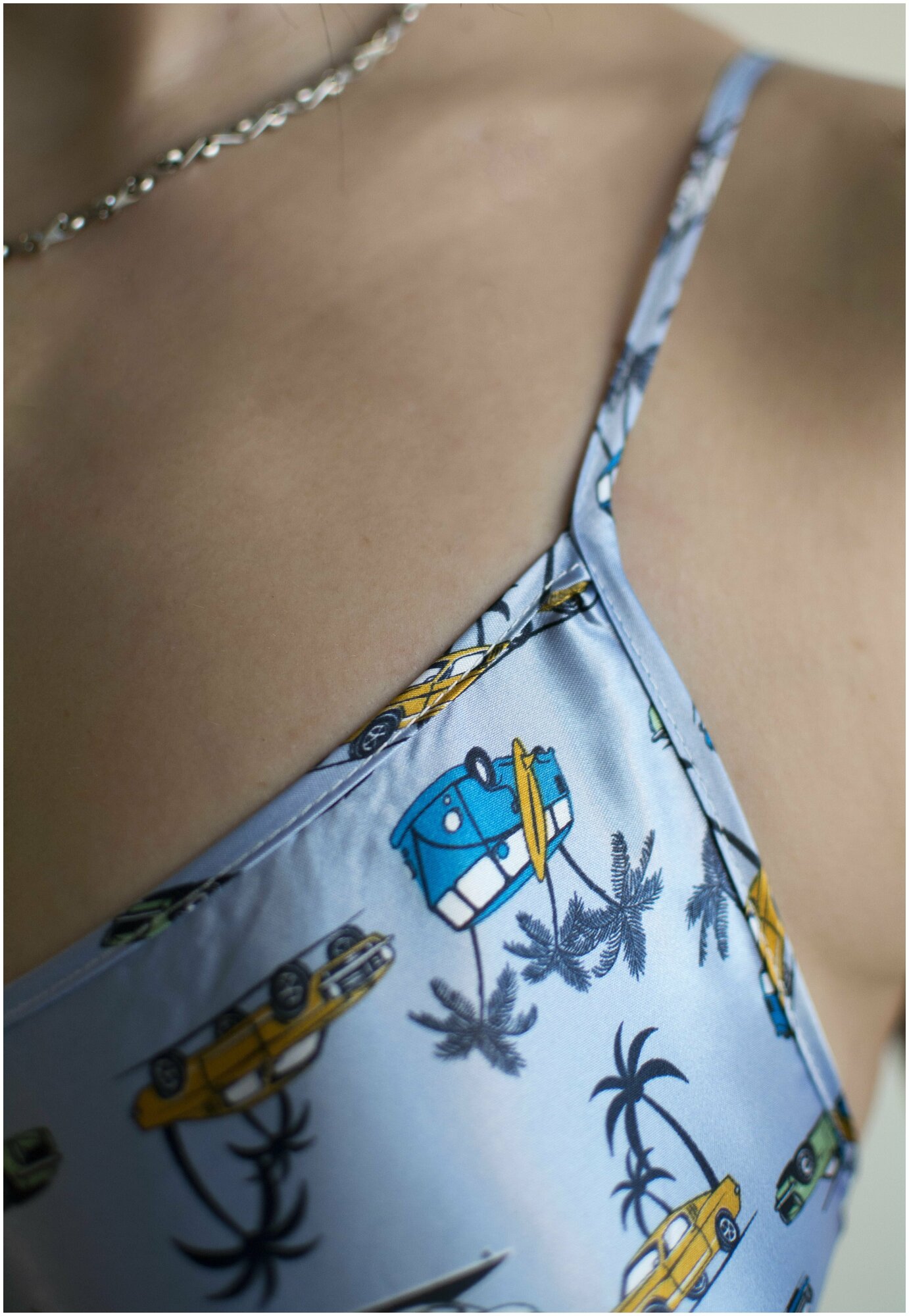 пижама голубая XXL - фотография № 4