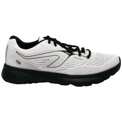 Кроссовки для бега мужские RUN SUPPORT черно-белые, размер: 40, цвет: Пастельный Серый KALENJI Х Декатлон