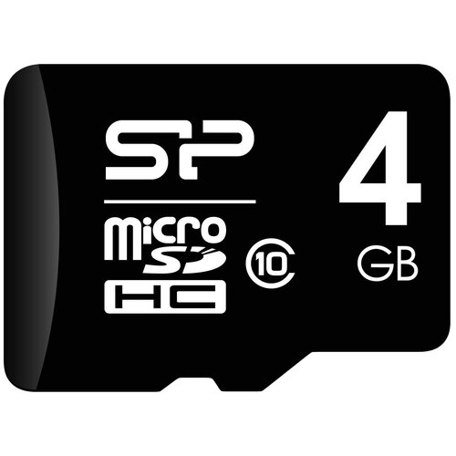 Карта памяти microSD 16GB Silicon Power microSDHC Class 10 SP016GBSTH010V10