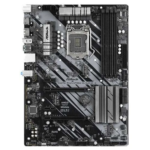 фото Материнская плата asrock h470 phantom gaming 4