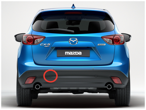 Заглушка заднего бампера левая Mazda CX-5 (2012-2016)