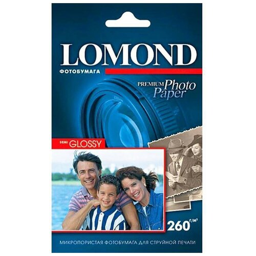 Фотобумага Lomond A6 260g/m2 полуглянцевая 500 листов 1103303 фотобумага lomond a6 200g m2 super glossy bright односторонняя 20 листов 1101113