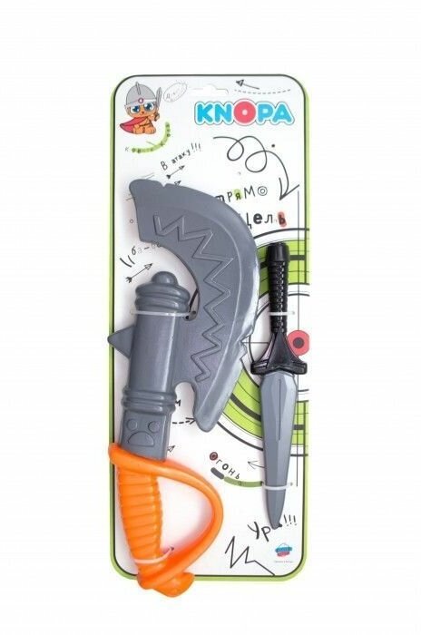 Набор оружия KNOPA "Пират": кинжал, секира - фото №5