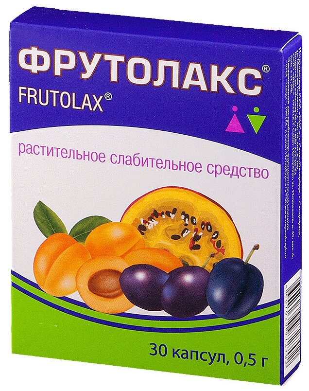 Фрутолакс капс., 30 г, 30 шт., 1 уп.