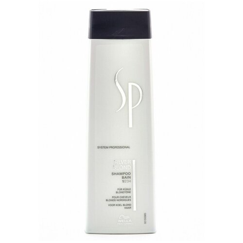 Wella Professionals шампунь SP Silver Blond, 250 мл шампунь для волос увлажняющий wella professional sp h1 hydrate shampoo для нормальных и сухих волос 1000 мл