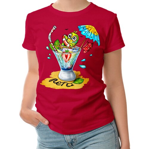 фото Футболка roly, размер xl, красный