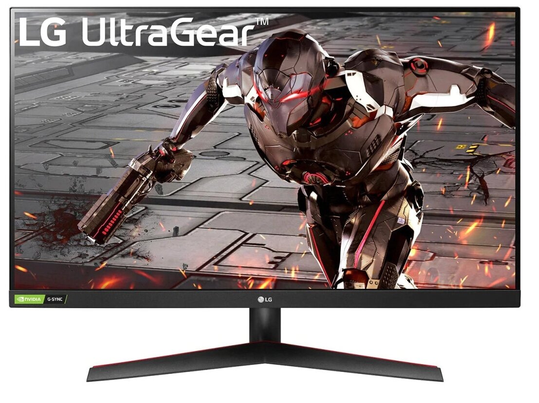 Монитор LG 31.5" UltraGear 32GN550-B VA 1920x1080 165Hz 300cd/m2 16:9