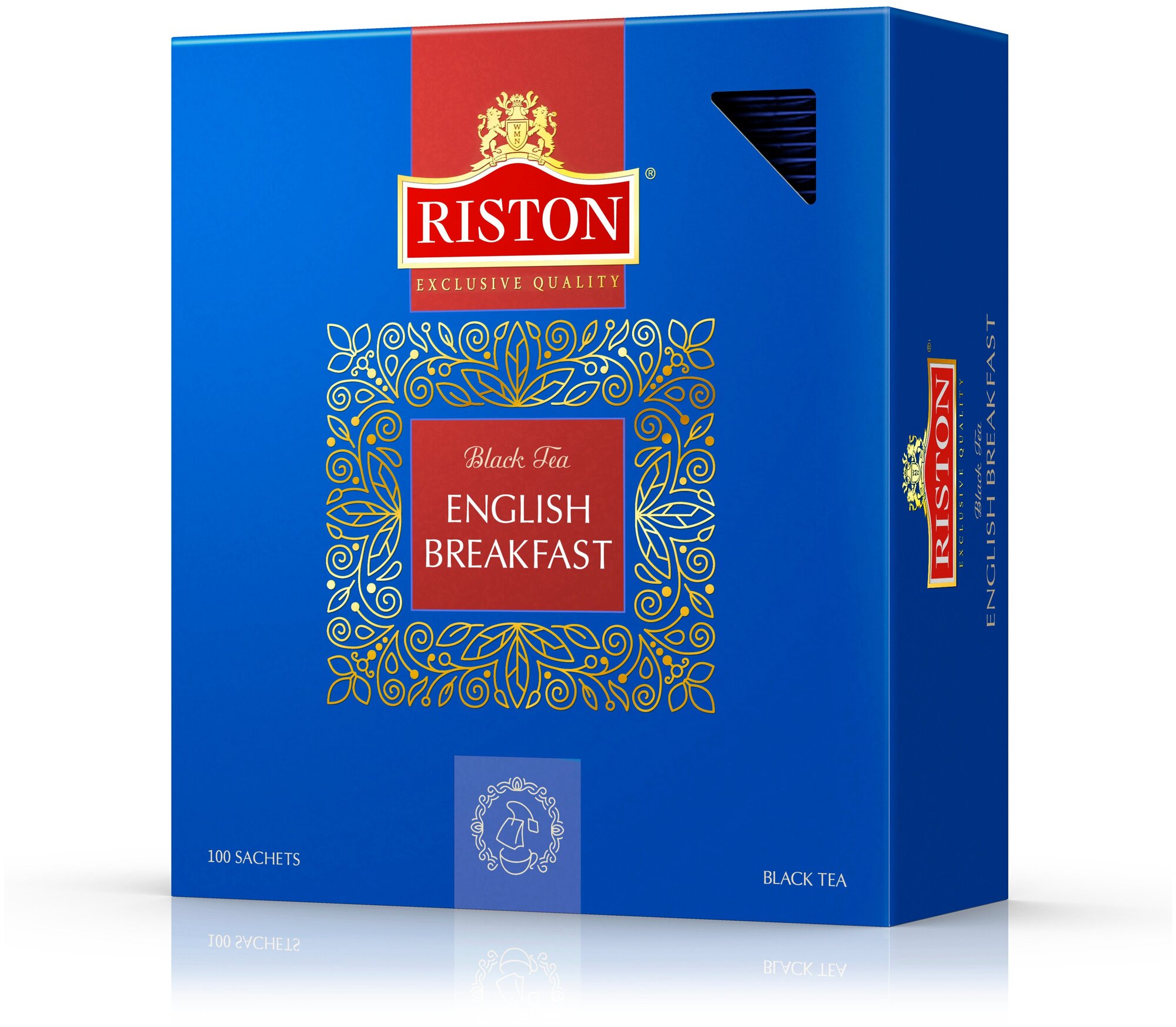Чай в пакетиках черный Riston "English Breakfast", 100 шт. - фотография № 2