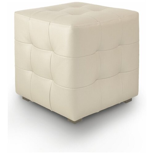 Пуф Пуфик для прихожей, спальни, детской, спальни из экокожи с утяжками