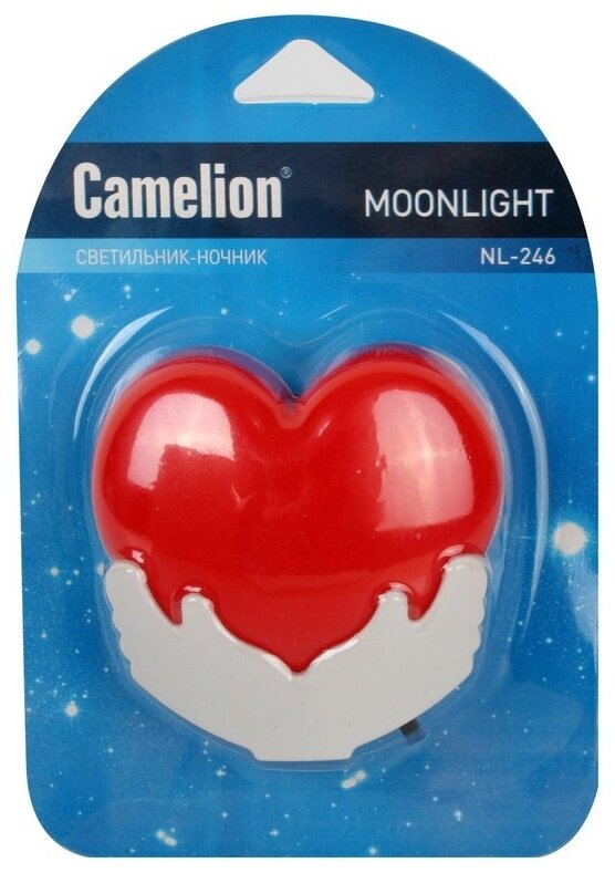 Светильник CAMELION NL-246 сердце - фотография № 5