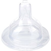 Соска Canpol Babies анатомическая для бутылочек с широким горлом EasyStart силикон, 1 шт, поток для новорожденных