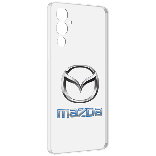 Чехол MyPads mazda-мазда-4 мужской для Tecno Pova 4 задняя-панель-накладка-бампер