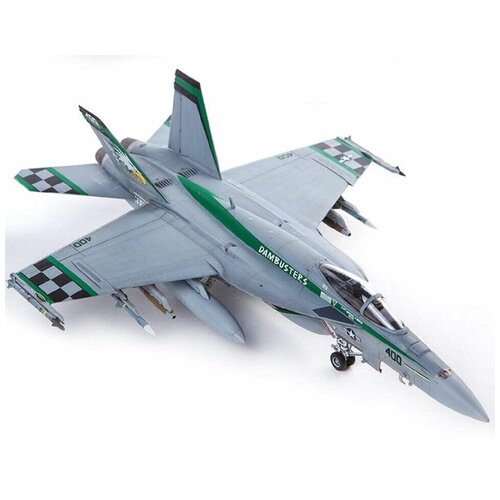 Модель для сборки USN F/A-18E Super Hornet VFA-195 Chippy Ho (1:72) 12422 academy американский самолёт f a 18d hornet 1 72