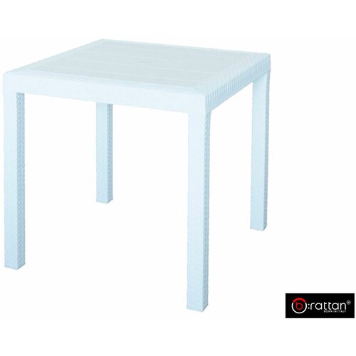 Bica Италия Стол B rattan Dallas 800800мм белый 10500₽