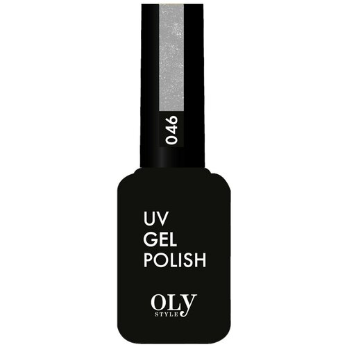 Купить Гель-лак для ногтей Olystyle UV Gel Polish, 10 мл, 046 серебряный