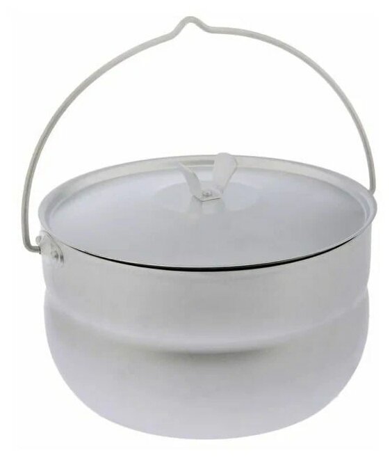 фото Котелок штампованный 4,5 л алюминевый Калитва (19045)