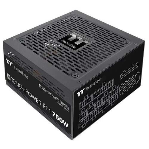 Thermaltake Блок питания Thermaltake ATX 1200W Toughpower PF1 80 platinum 2444pin APFC 140mm fan color LED 12xSATA Cab Manag RTL 2473000₽