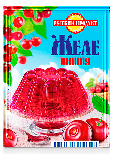 Желе Русский продукт Вкус вишни пак 50г
