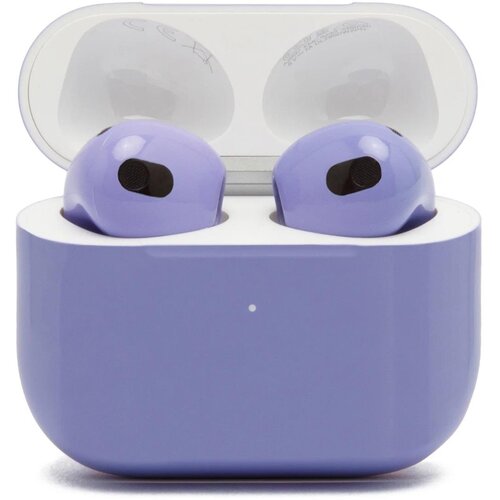 Беспроводные наушники Apple AirPods 3 Color Lightning Charging Case, глянцевый сиреневый