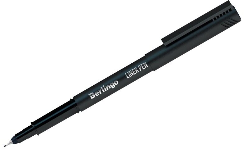 Ручка капиллярная Berlingo "Liner pen", черная, 0,4 мм (CK_40681)