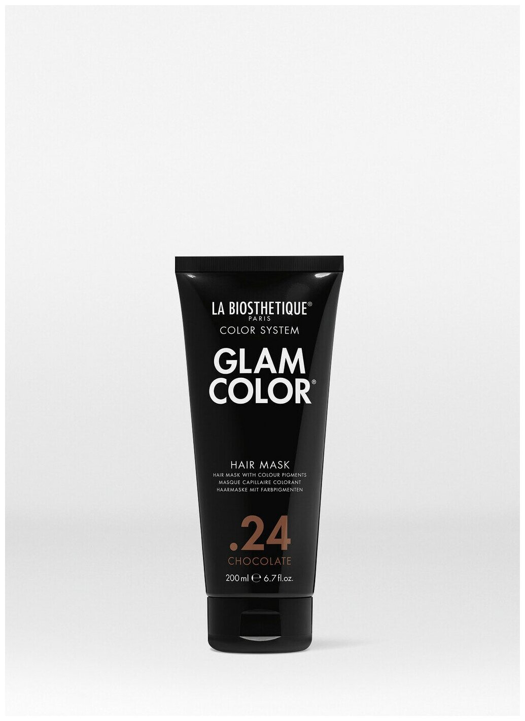 LA BIOSTHETIQUE Маска тонирующая для волос теплых коричневых оттенков Glam Color Advanced 200 мл 24 Chocolate