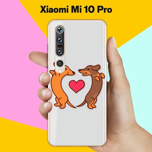 силиконовый чехол такса love на xiaomi mi 10 Силиконовый чехол Love Таксы на Xiaomi Mi 10 Pro