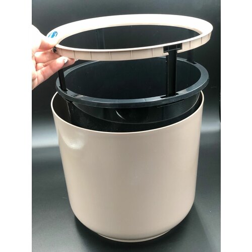 Горшок для цветов дельта фраппе, 9,8 л, двойной удобный горшок для цветов.