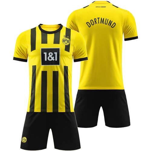 фото Форма футбольная, шорты и футболка, размер l, желтый insportx