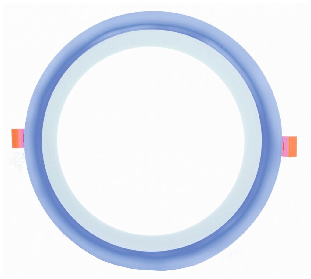 LEEK Светильник светодиод. встраиваемый круг, голубое свет LE LED 2BCLR 16W 3/6K LE061300-0026