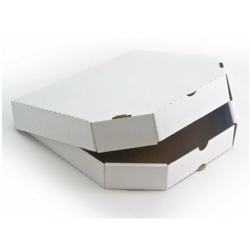 Коробка для пиццы 25*25*4 см белая 25 шт