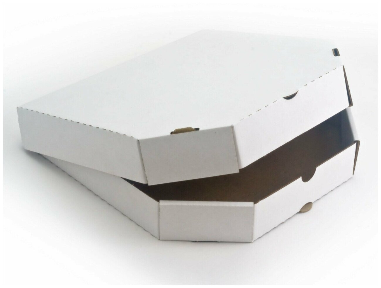 Коробка для пиццы 25*25*4 см белая 10 шт