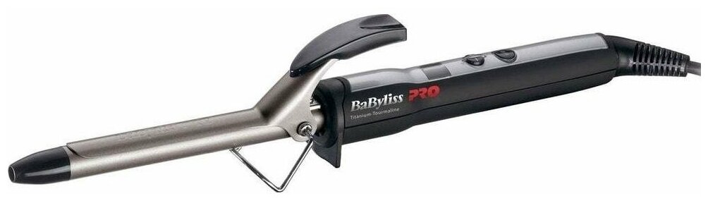 Babyliss Плойка Titanium Tourmaline, c терморегулятором, 16 мм, титаново-турмалиновое покрытие (Babyliss, ) - фото №1