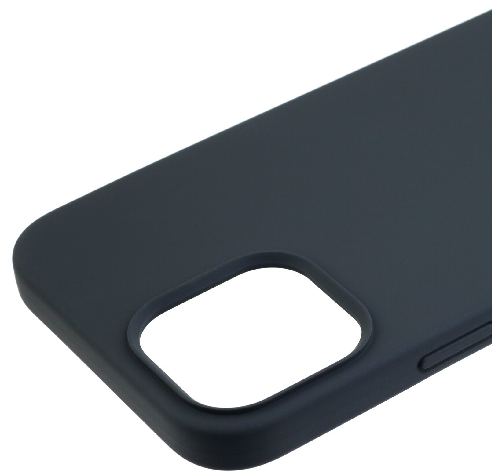 Elago для iPhone 12 Pro Max (6.7) чехол Soft silicone case (Liquid) Black