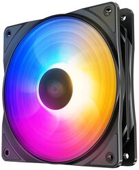 Вентилятор для корпуса Deepcool RF 120 FS черный/RGB 1 шт.