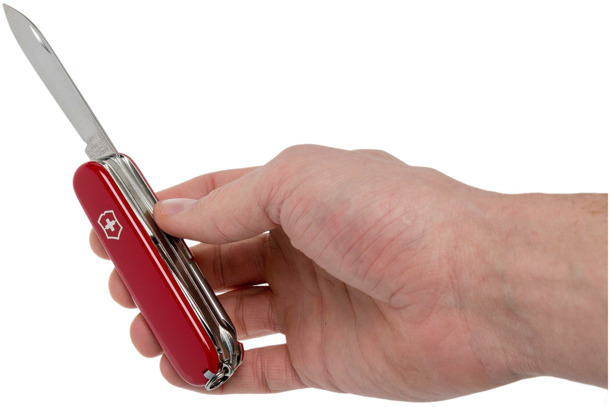 Нож перочинный Victorinox Deluxe Tinker (1.4723) 91мм 17функций красный карт.коробка - фото №10