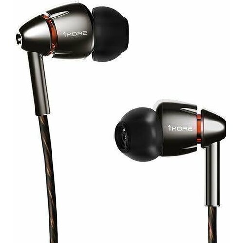Наушники 1More Quad Driver In-Ear Headphones E1010 BlackЧерный 9296₽