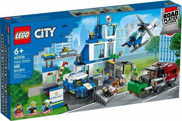 Конструктор LEGO City 60316 Полицейский участок