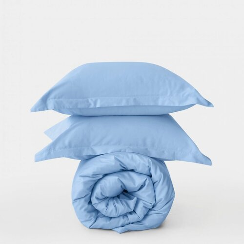Комплект постельного белья MORФEUS (морфеус) - North Blue, 2-спальный, сатин