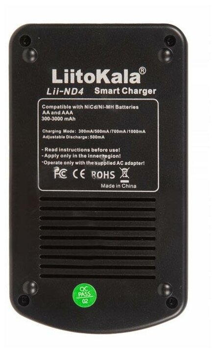 Интеллектуальное зарядное устройство Liitokala ND-4
